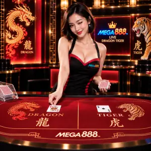 Mega888 Live Dragon Tiger dealer game
