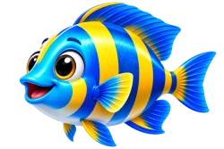 Medium fish target in Mega888 fishing games